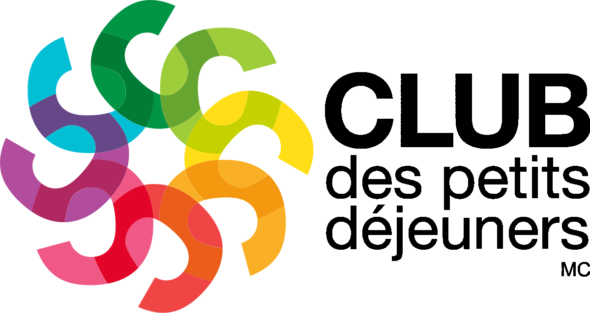 club petits dejeuners logo fr text noir